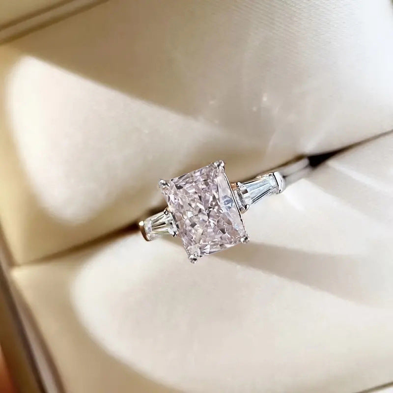 P5QA16J  Popular Moissanite Jewelry Wedding Diamond Ring
