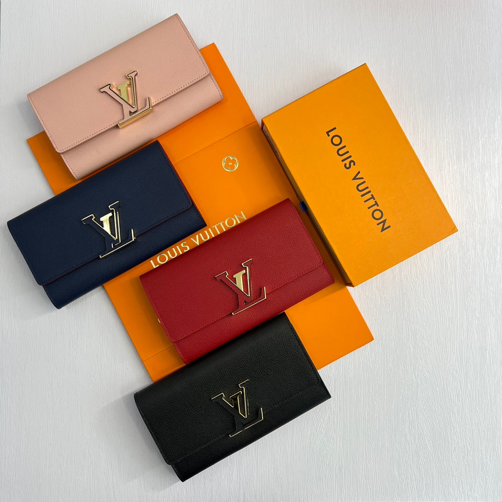 1XE74B Popular   leather wallets with package