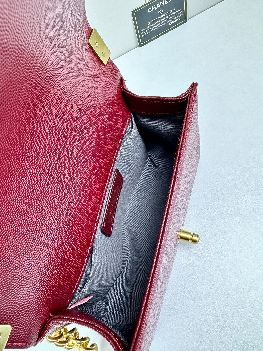 136PC17B Popular Caviar leather bag