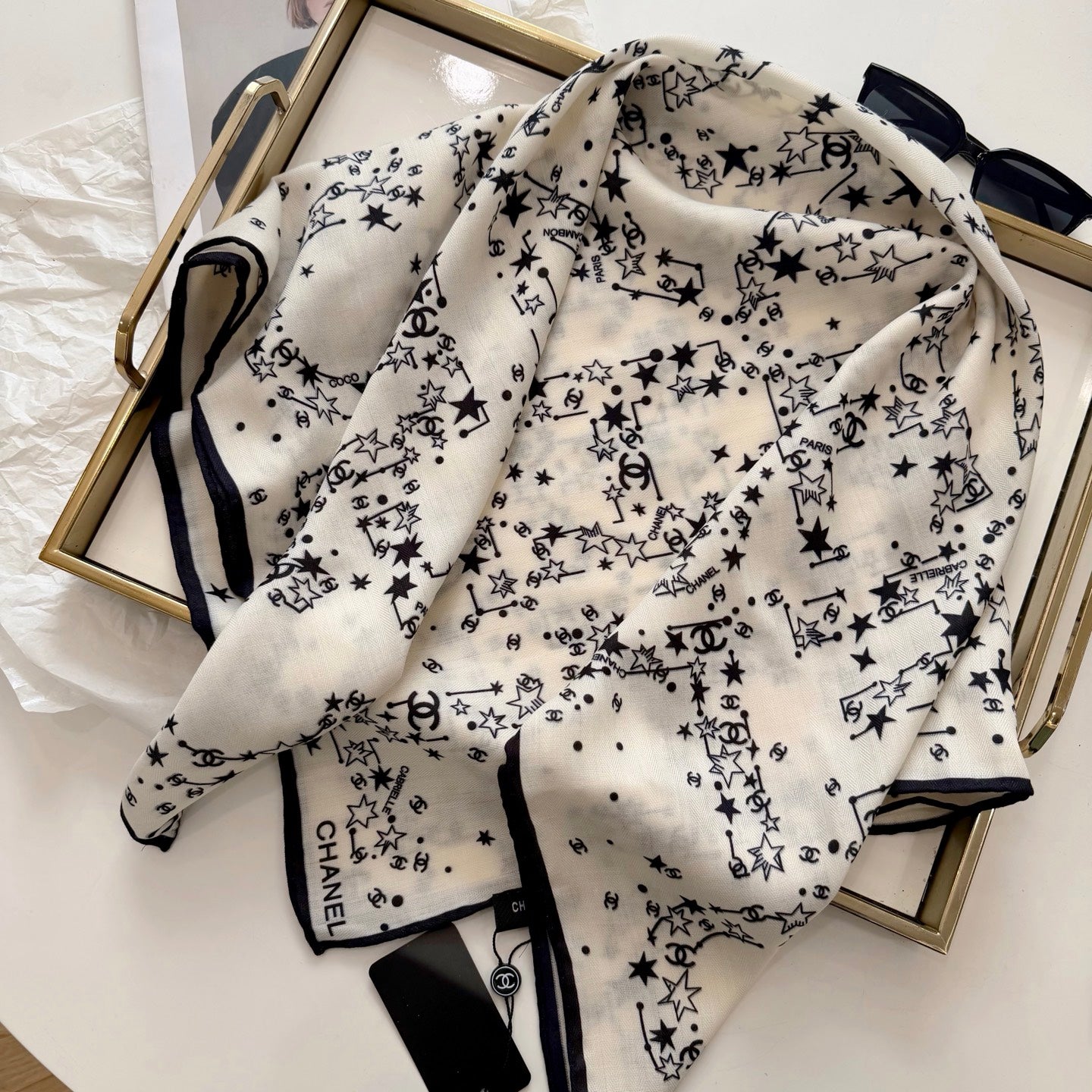 136NC33W Popular Silk Scarve