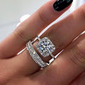 PYA8J  Popular  Diamond Ring High Quality Wedding Ring