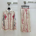 256RH87U Popular top and pants set