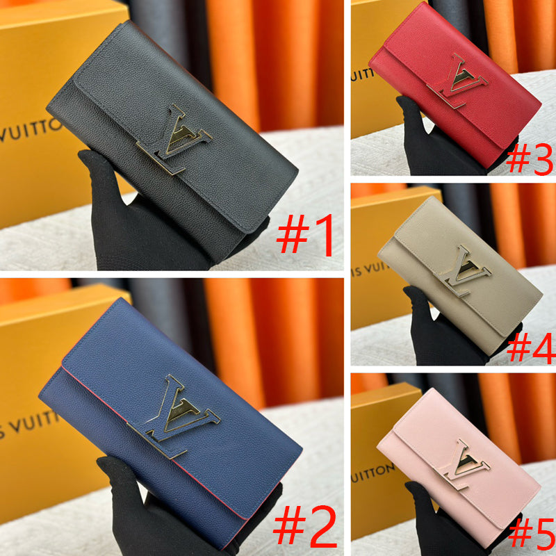 1XE74B Popular   leather wallets with package