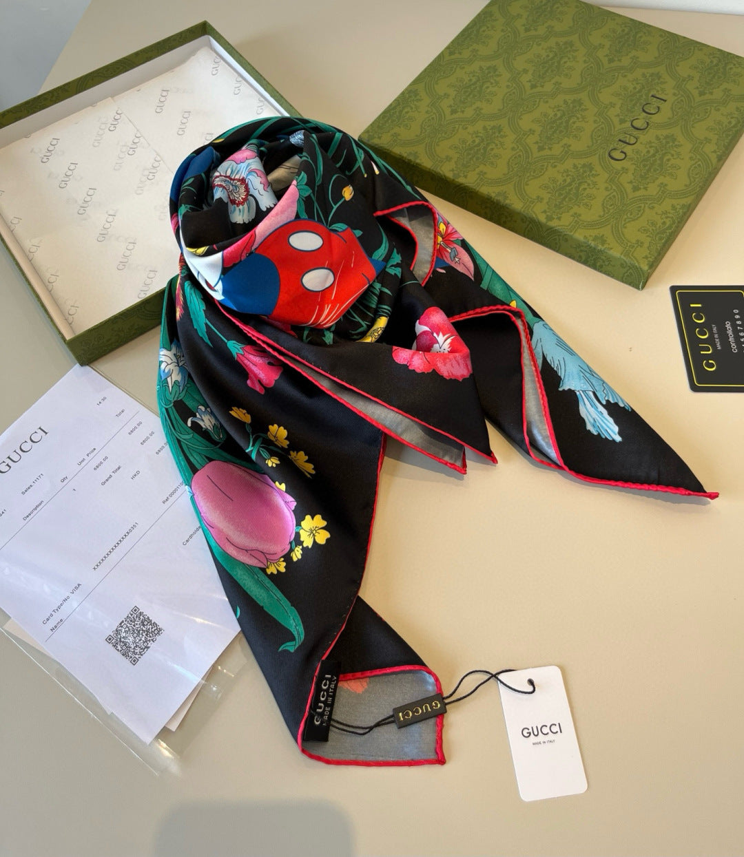 136NB23W Popular Silk Scarve