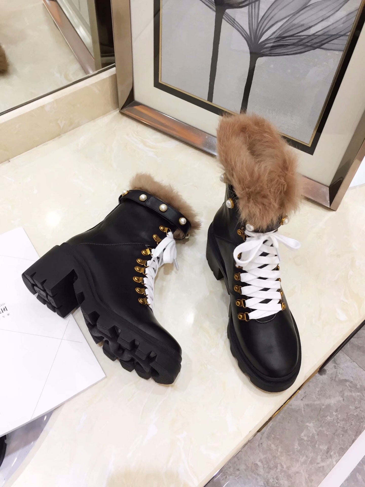 2XB203Z Popular leather boot (top layer leather lining)