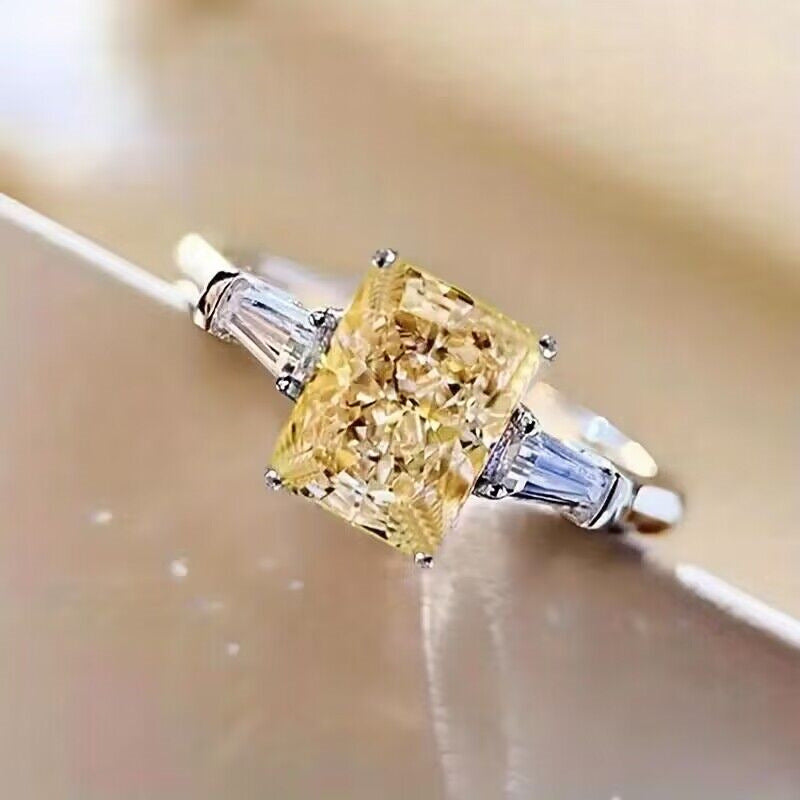 P5QA17J  Popular Moissanite Jewelry Wedding Diamond Ring