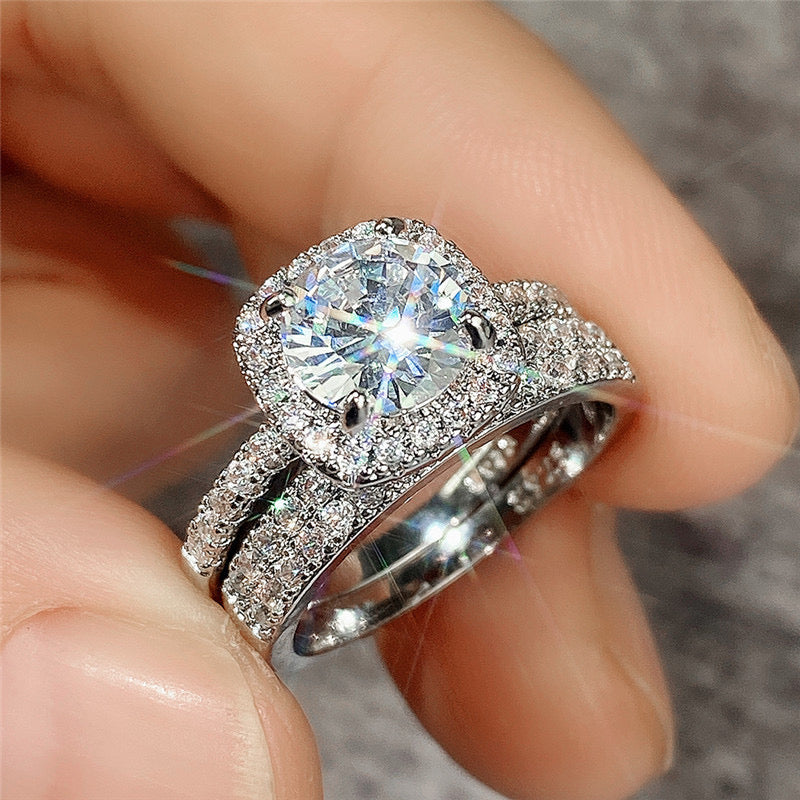 PYA8J  Popular  Diamond Ring High Quality Wedding Ring