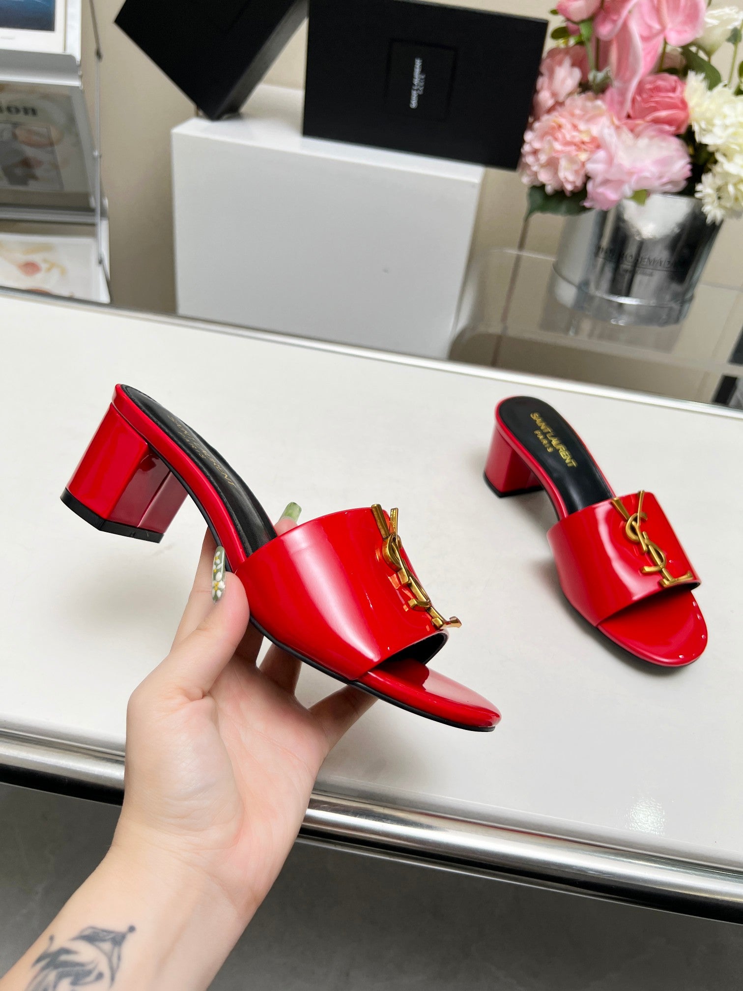 285ZSL34Z  Popular leather High heels(Heel height 5CM)