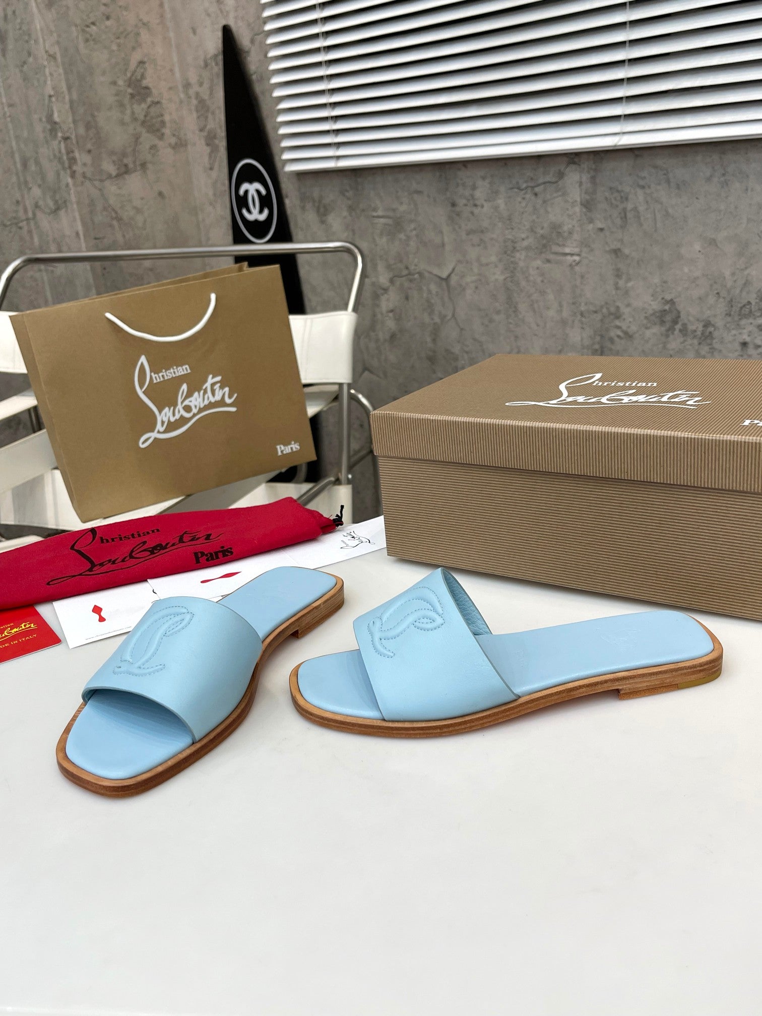 JXA29Z Popular leather Slippers