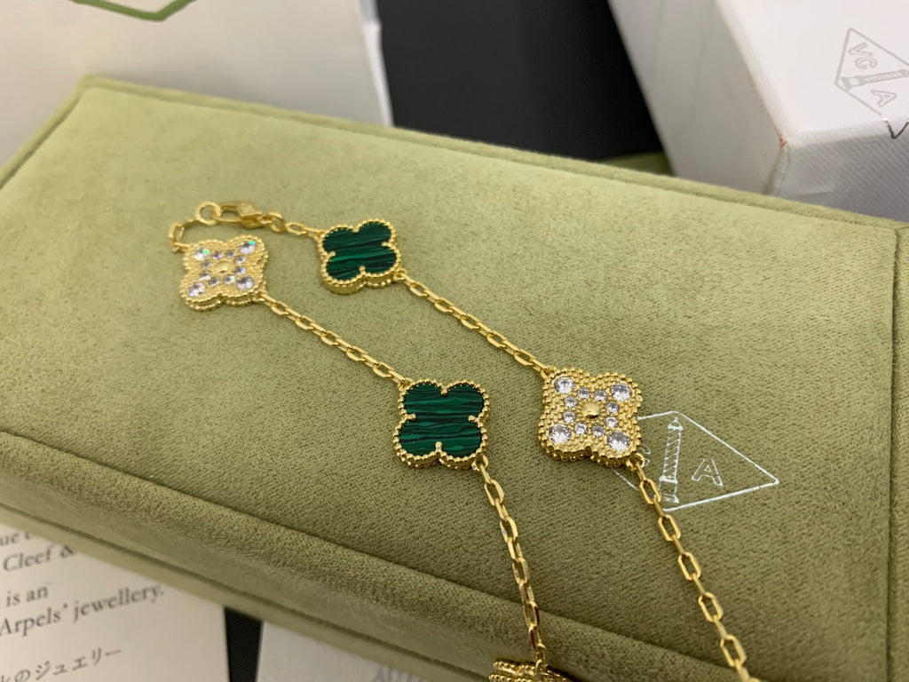 5XV191X Popular 10 flower necklaces