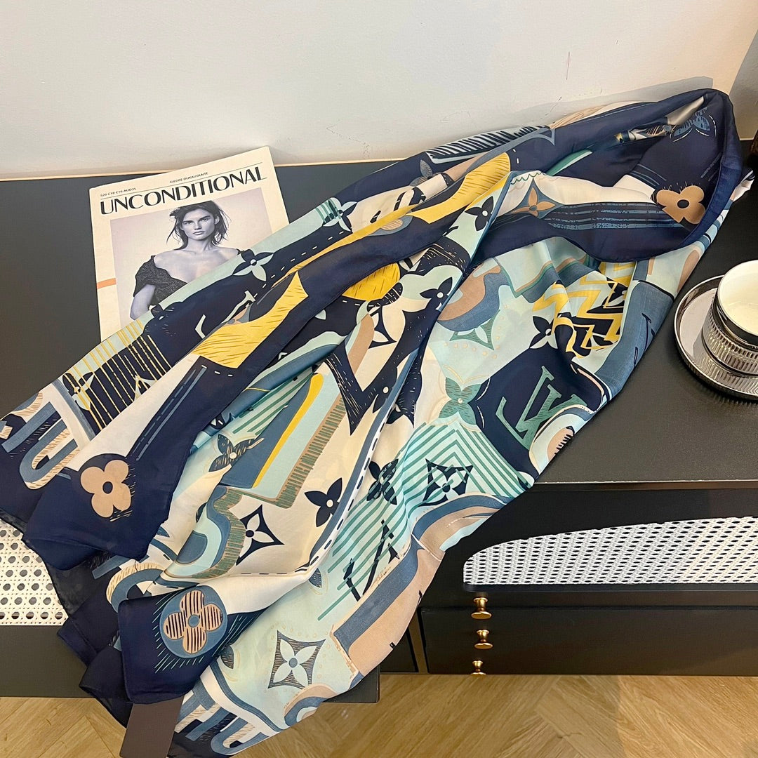 155NE58W Popular Silk Scarve