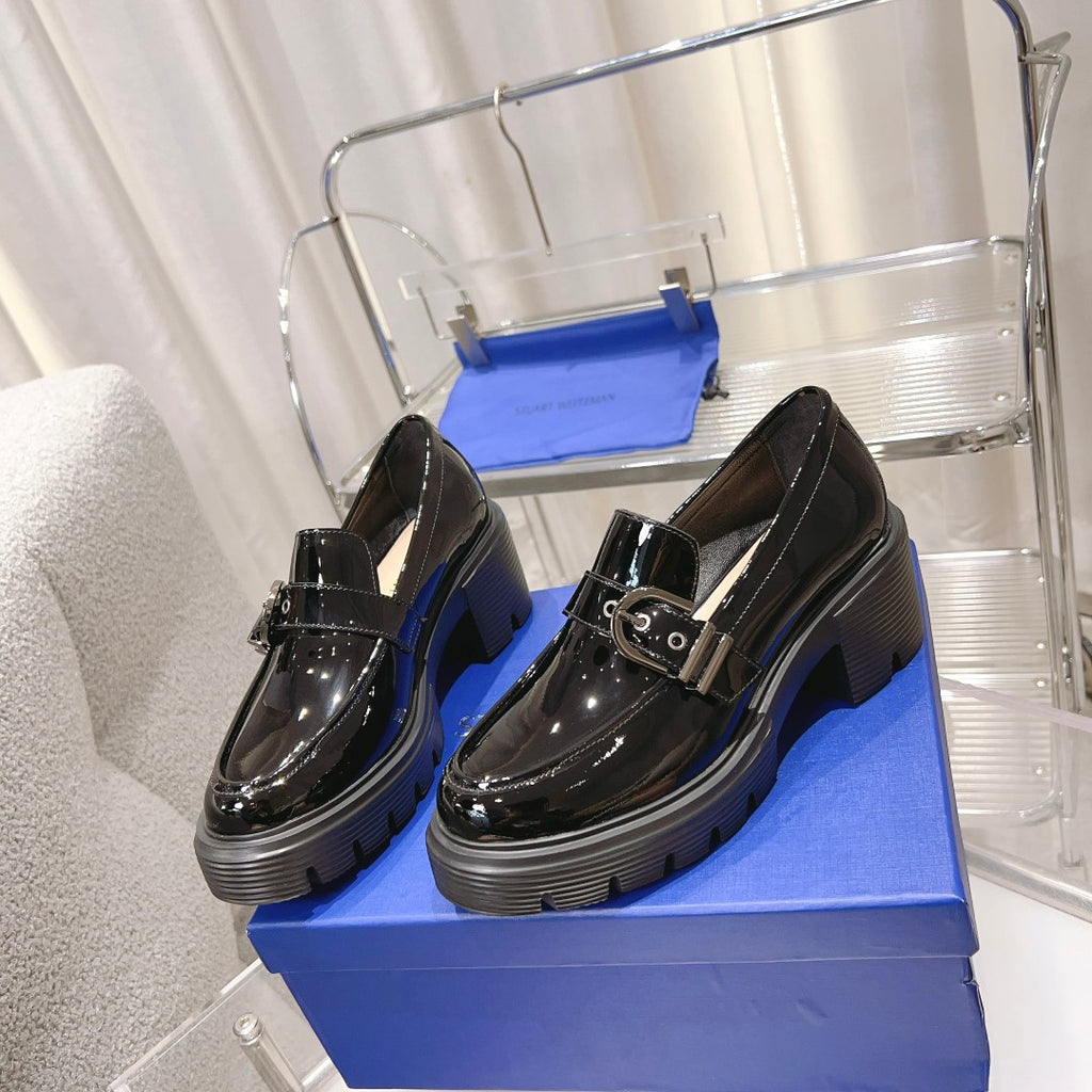 Z2P36A25 Popular high-quality leather Shoes（heel-height 6cm）
