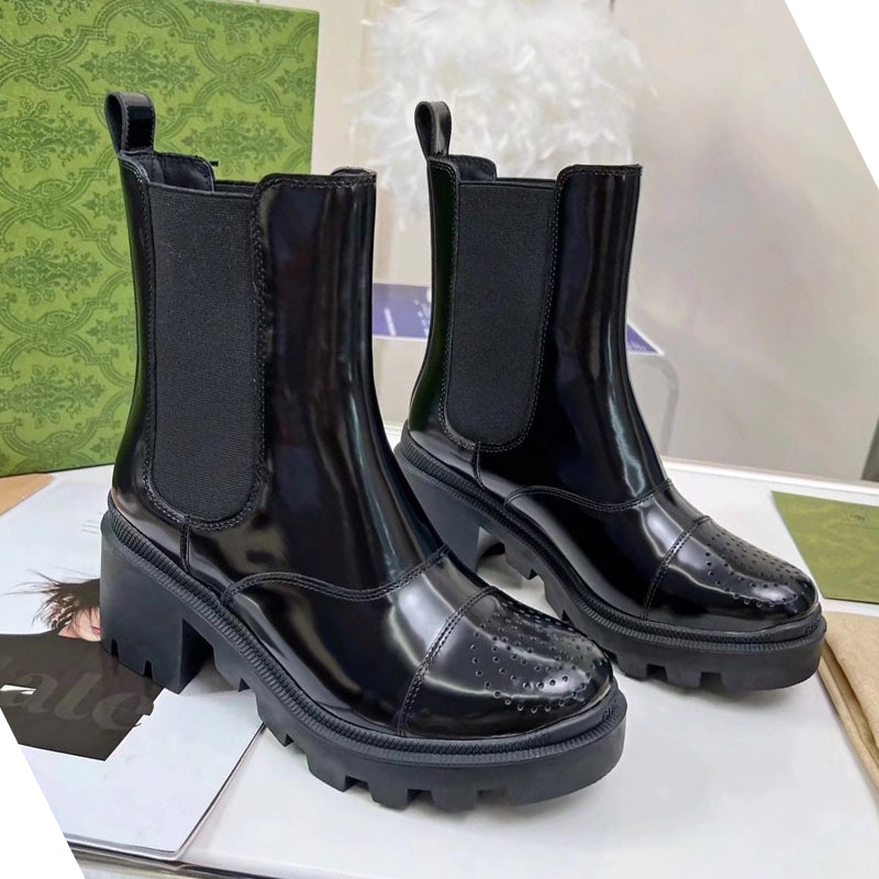 2XB198Z Popular leather boot (top layer leather lining)