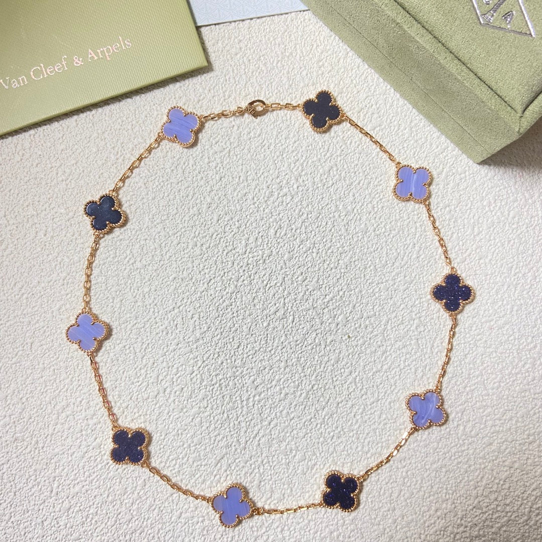 55QVA256X Popular 10 flower necklaces