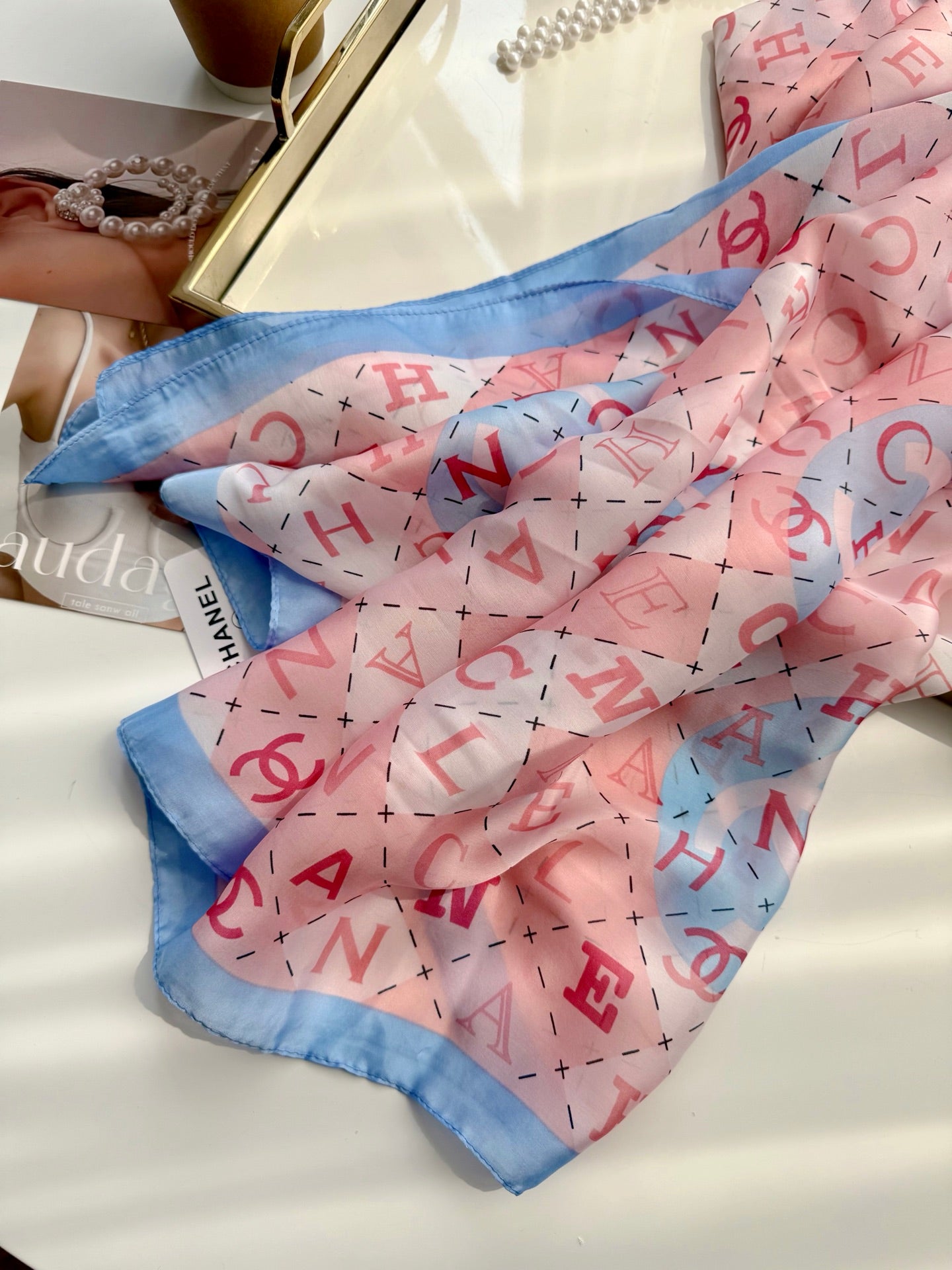 135ZC204W Popular Silk Scarve