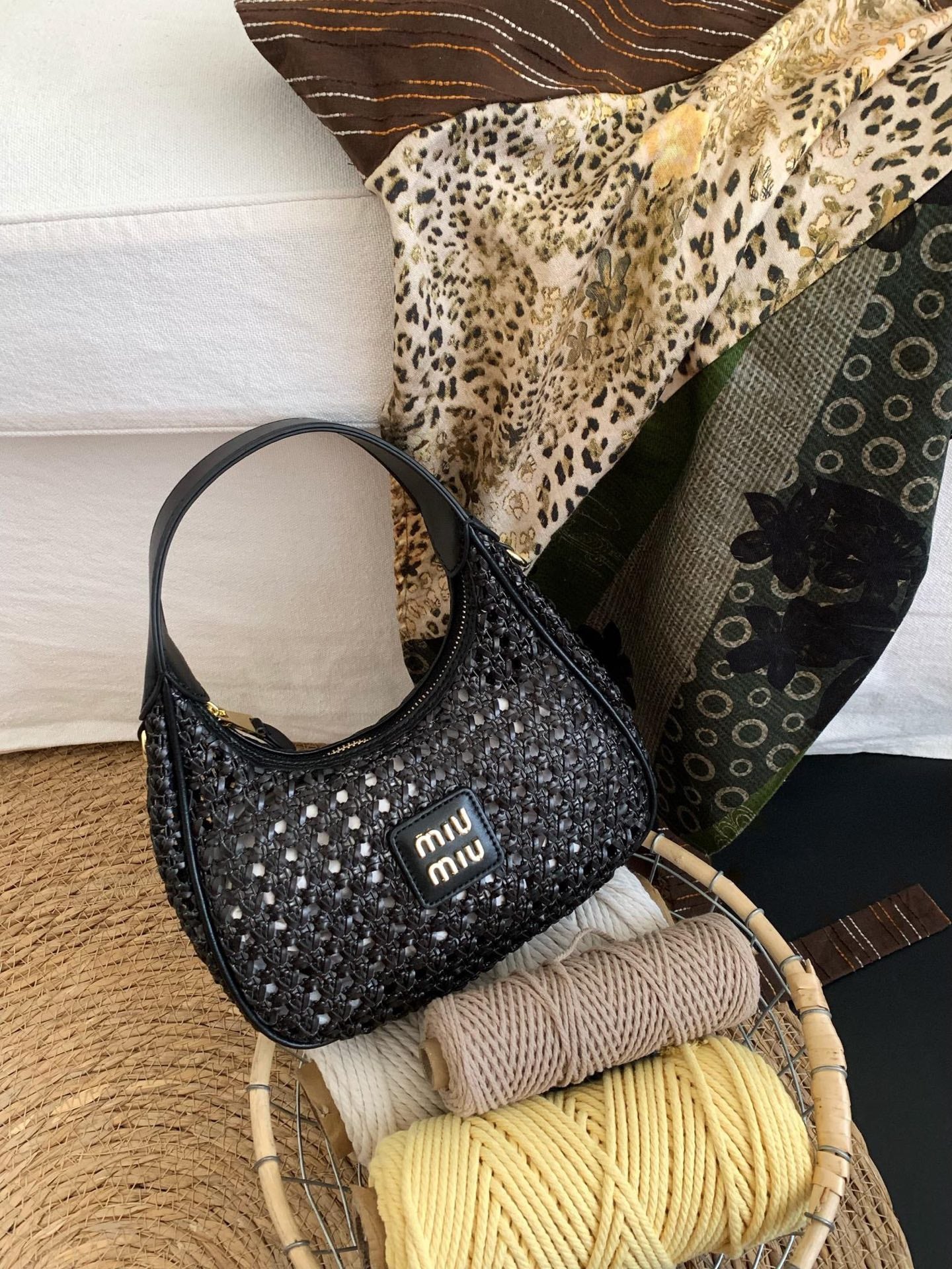 136PA51B Popular woven bag
