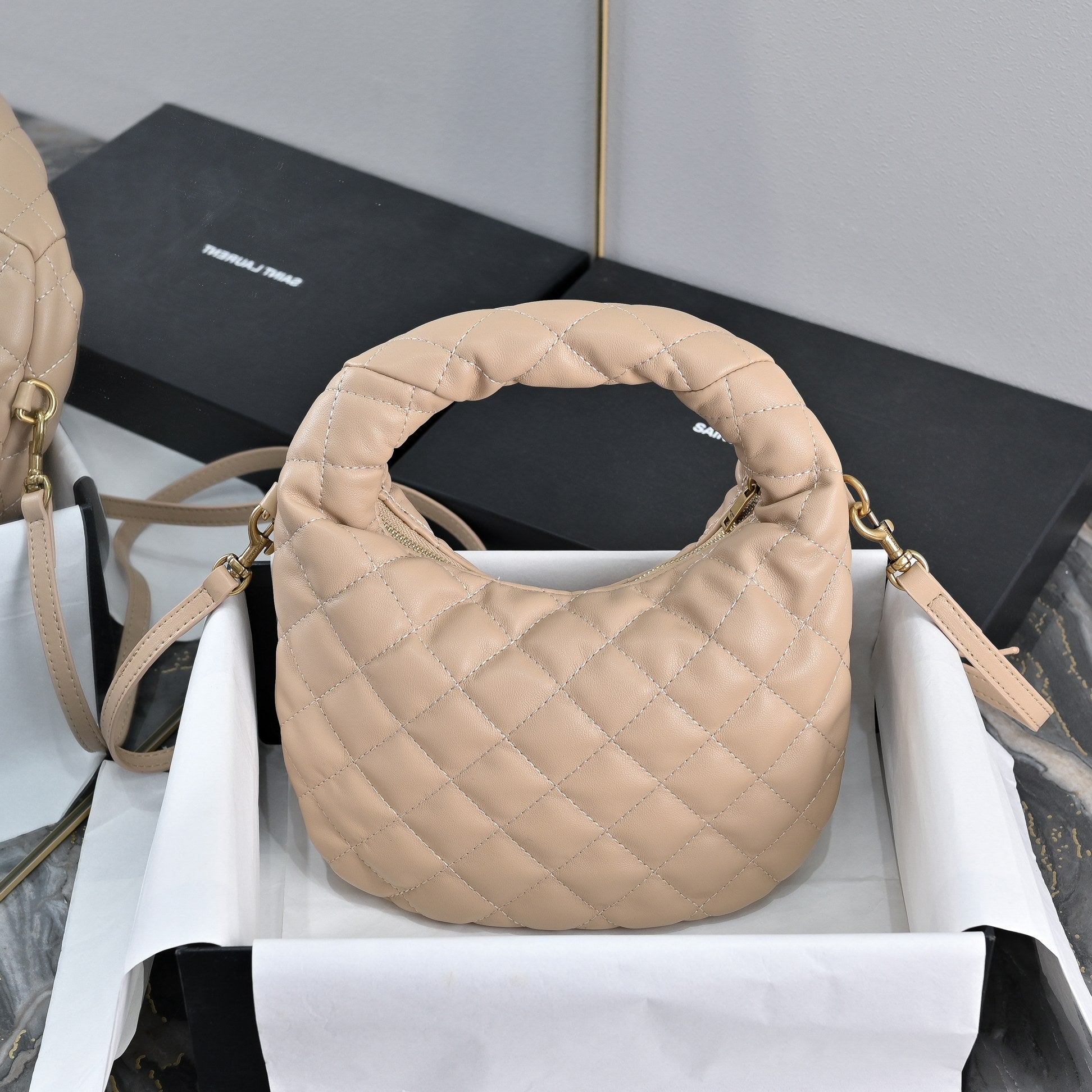 136NSL19B Popular  leather  Purse bag