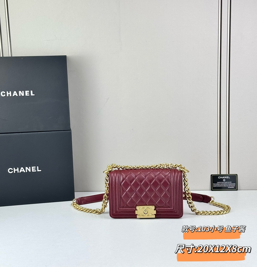 136PC17B Popular Caviar leather bag