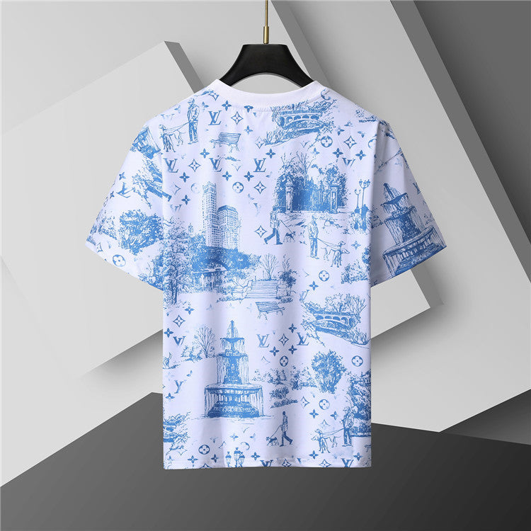 135WE107U  Popular shirt and shorts set