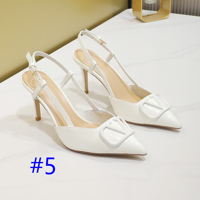 245RVL21Z Popular leather  High heels