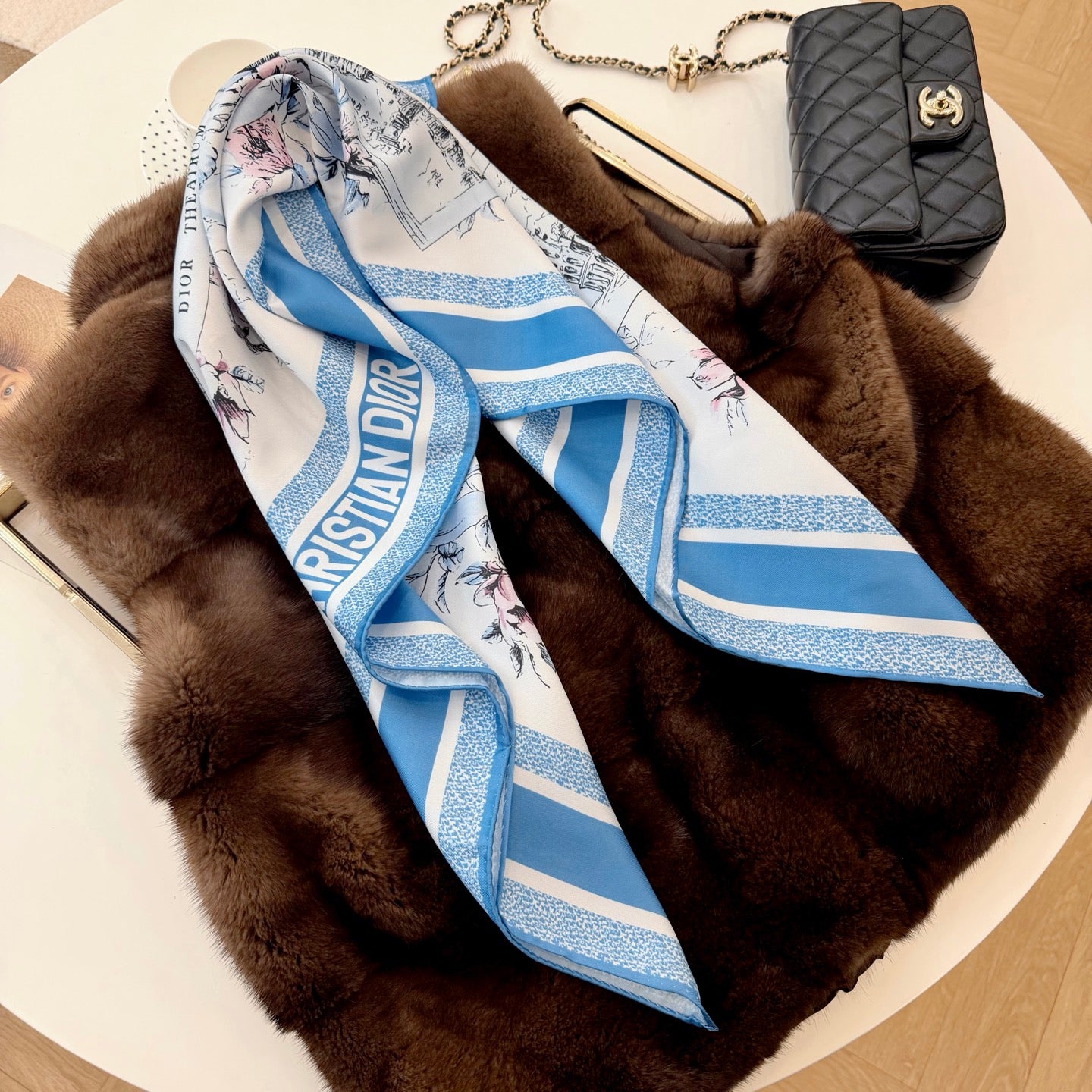 136ND21W Popular Silk Scarve