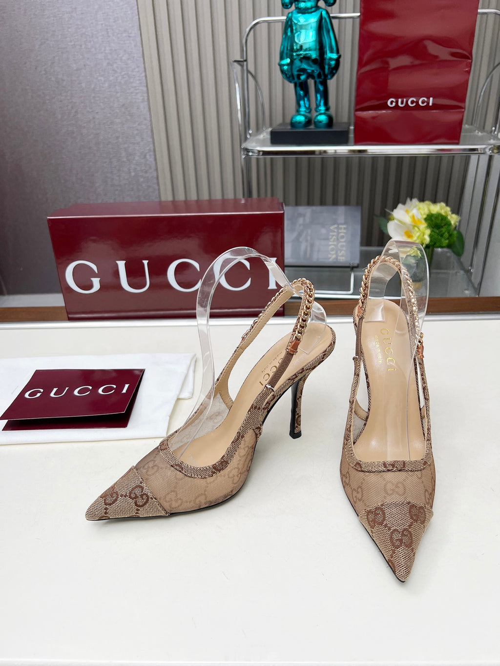 285ZB61Z  Popular leather  High heels