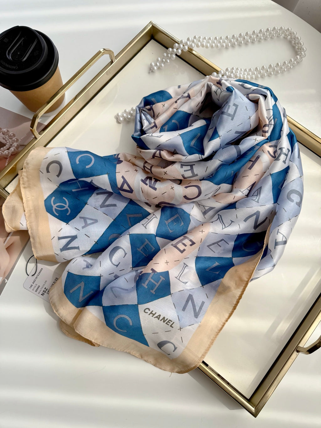 135ZC204W Popular Silk Scarve
