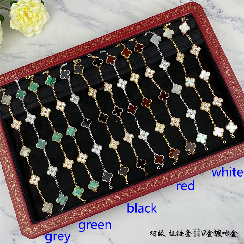 5XVA179K  Popular bracelets 5 flowers normal size1.5cm flower