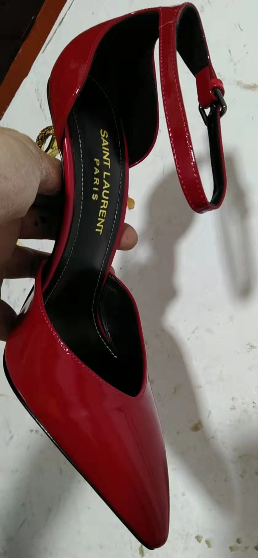 2XSL159Z Popular leather high heels（patent leather）