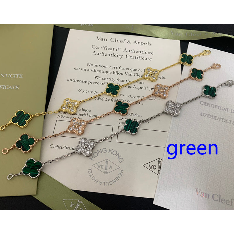 5XVA179K  Popular bracelets 5 flowers normal size1.5cm flower