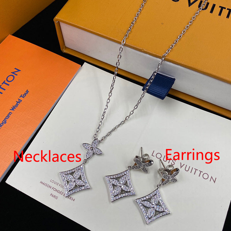1YE249X  Popular  Earrings Necklaces