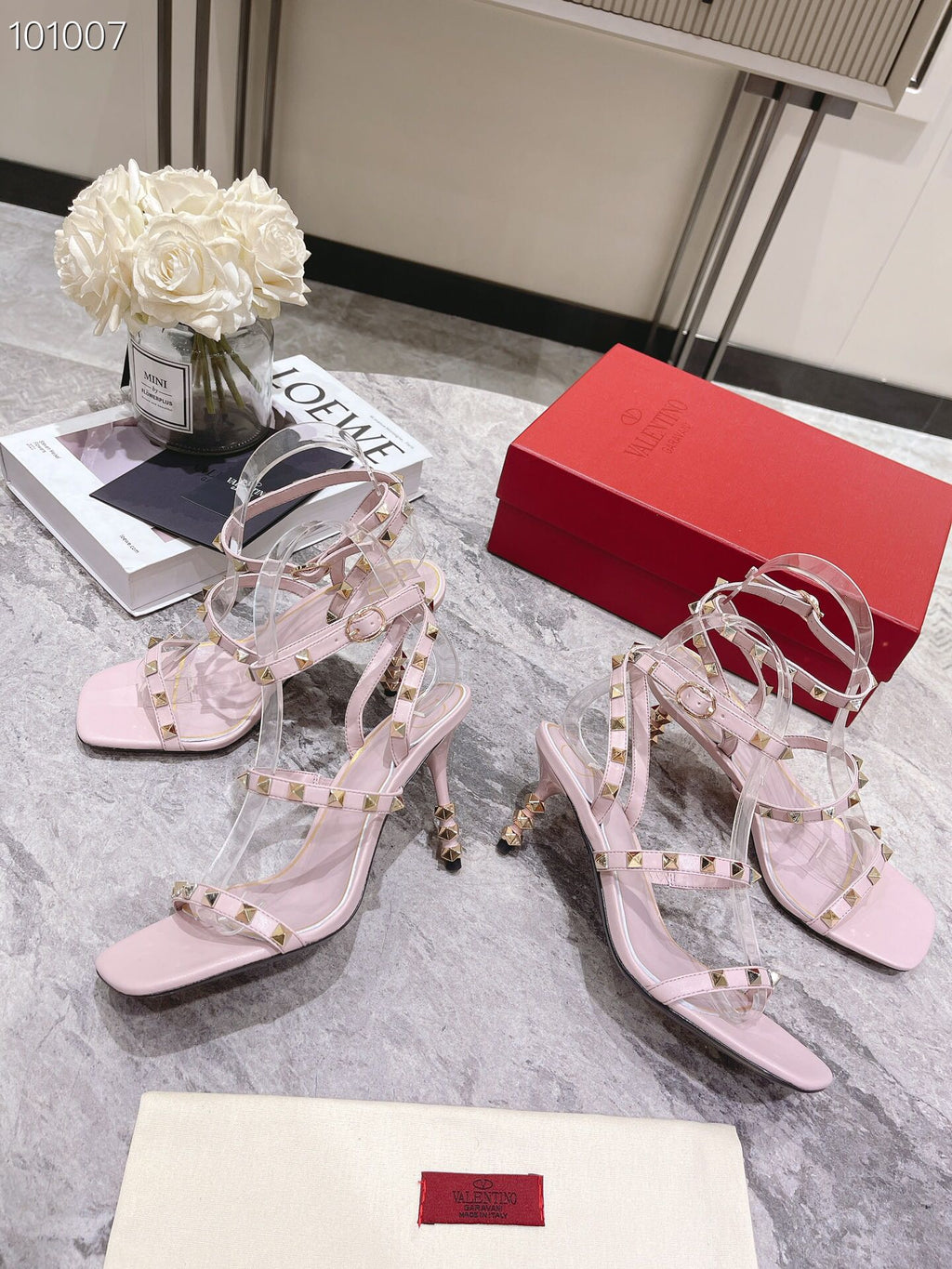 255QVL56Z Popular  leather High heels