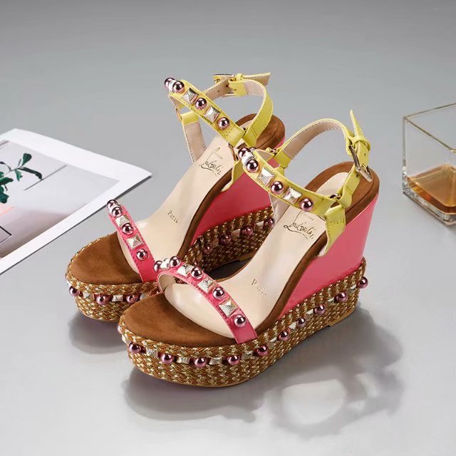 J4A62Z Popular leather High heels 12cm heel