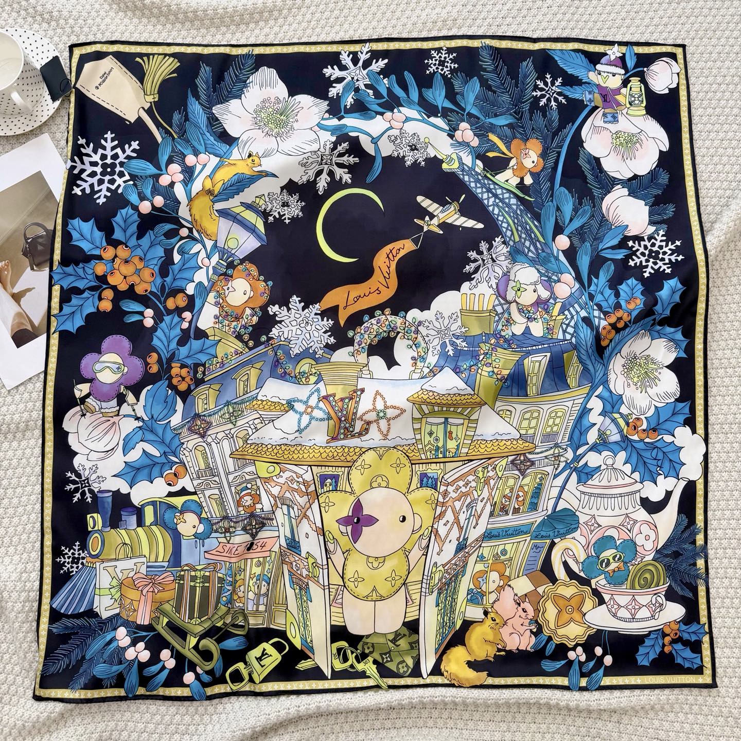 136NE6W Popular Silk Scarve