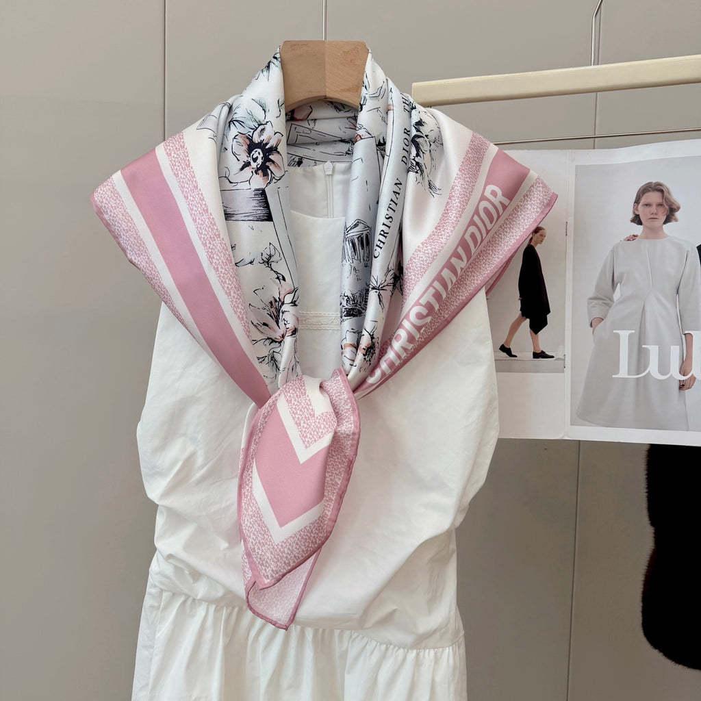136ND21W Popular Silk Scarve