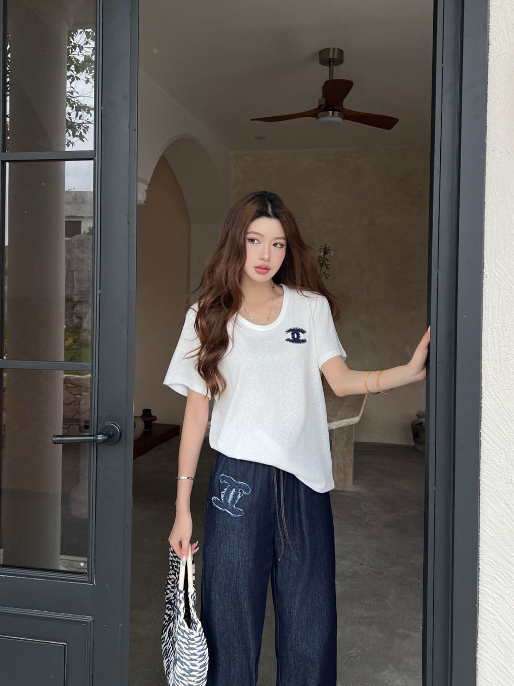 256XC34U Popular Pants fashion jeans