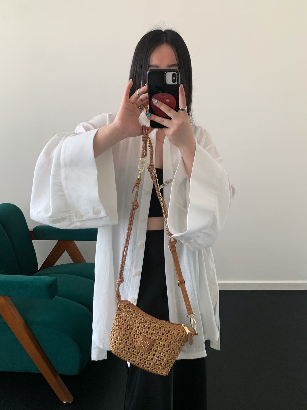 136PA51B Popular woven bag