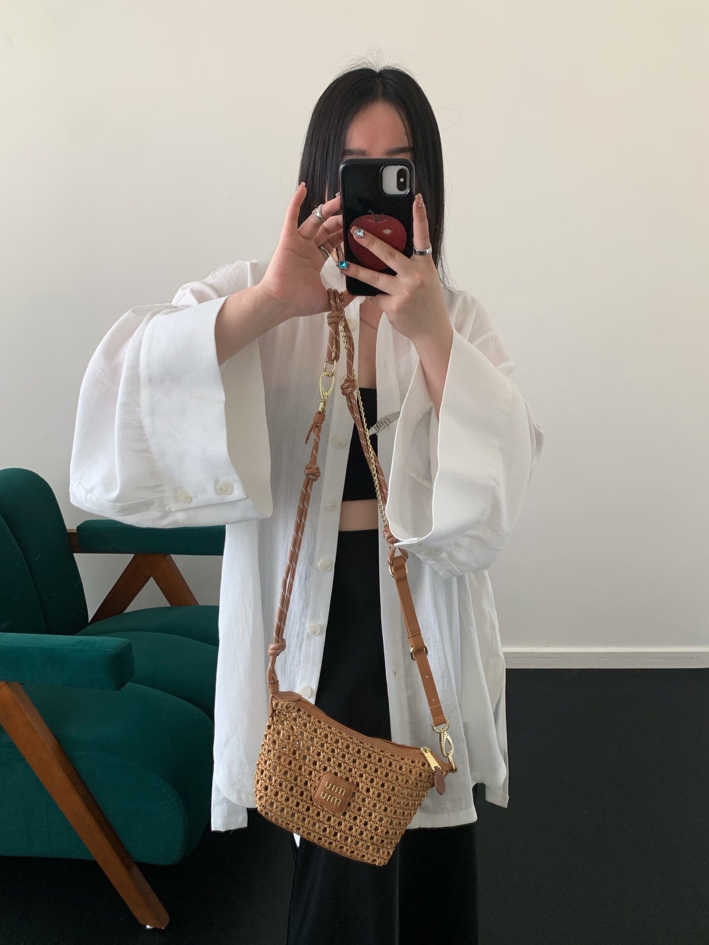 136PA51B Popular woven bag