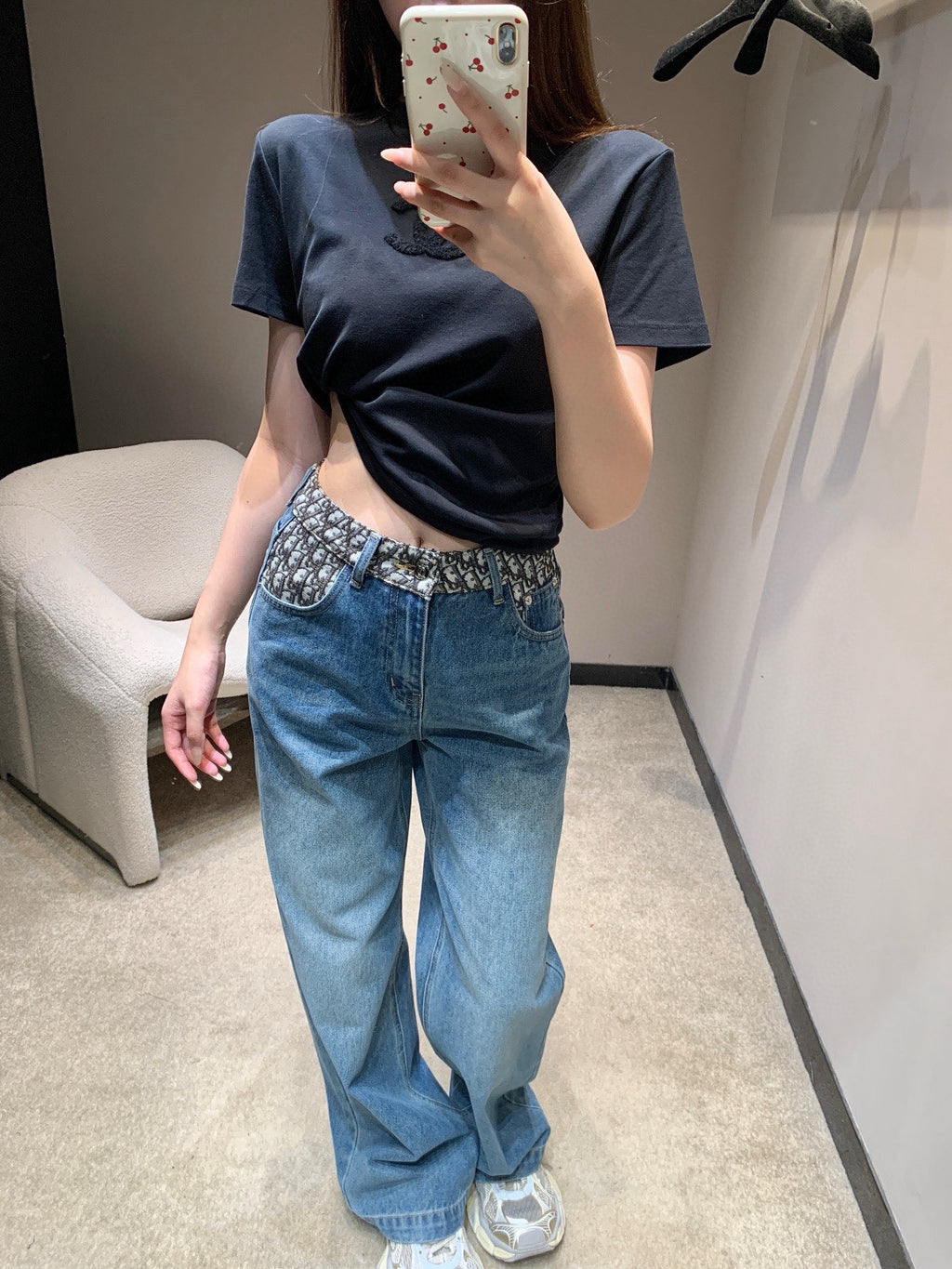 256XD57U Popular Pants fashion jeans