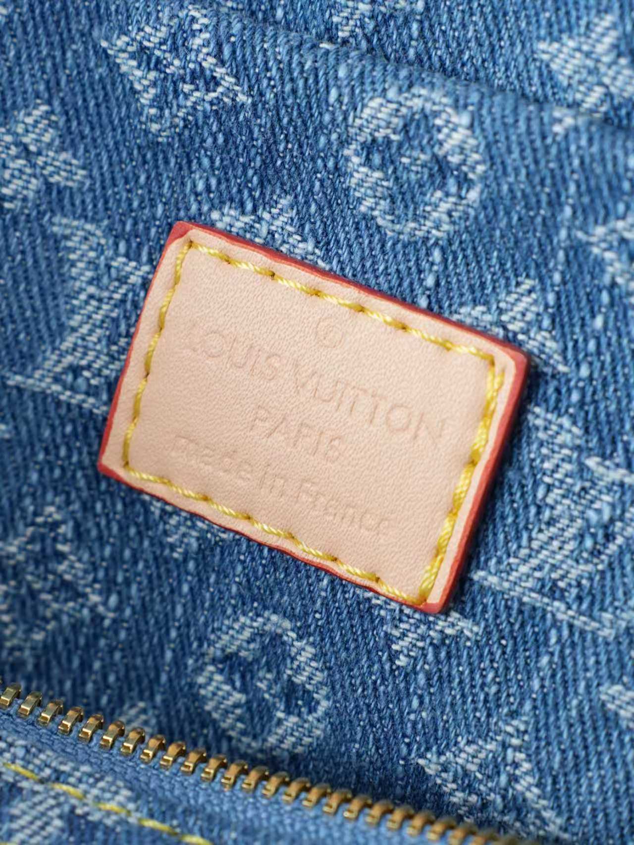 146RE1B Popular denim cloth luggage bag