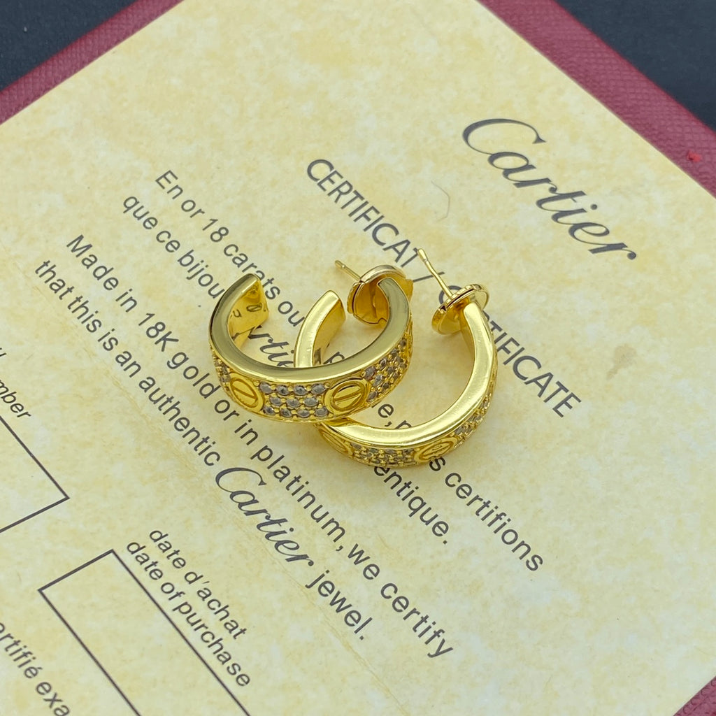 14K878E Popular  Earrings