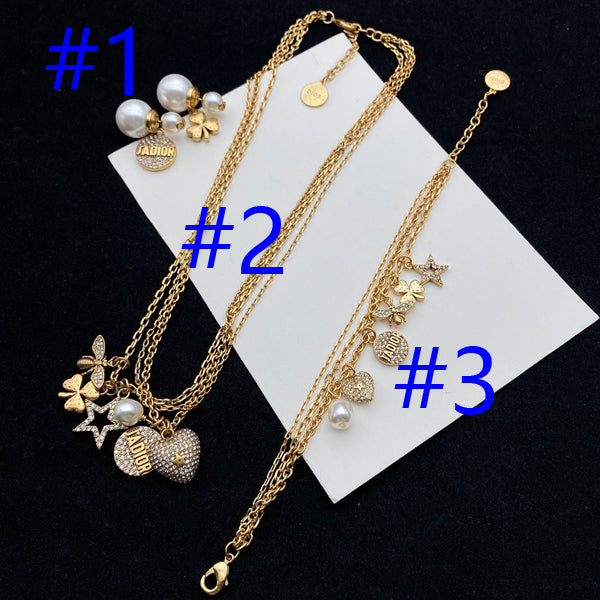 15QD8X Popular Necklace . Bracelets . Earrings