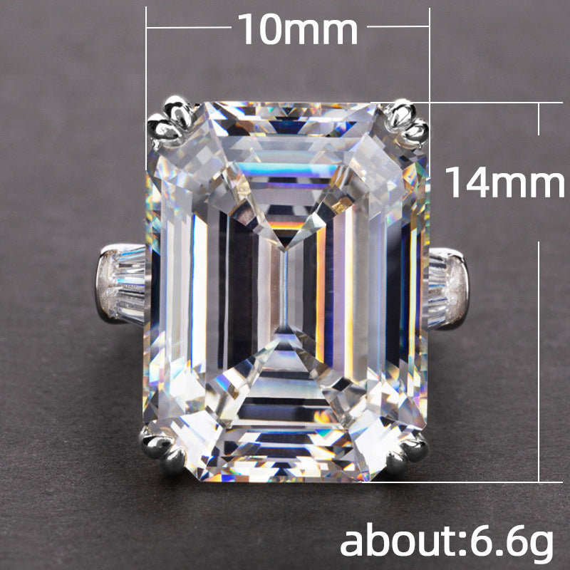 P5QA13J  Popular Moissanite Jewelry Wedding Diamond Ring