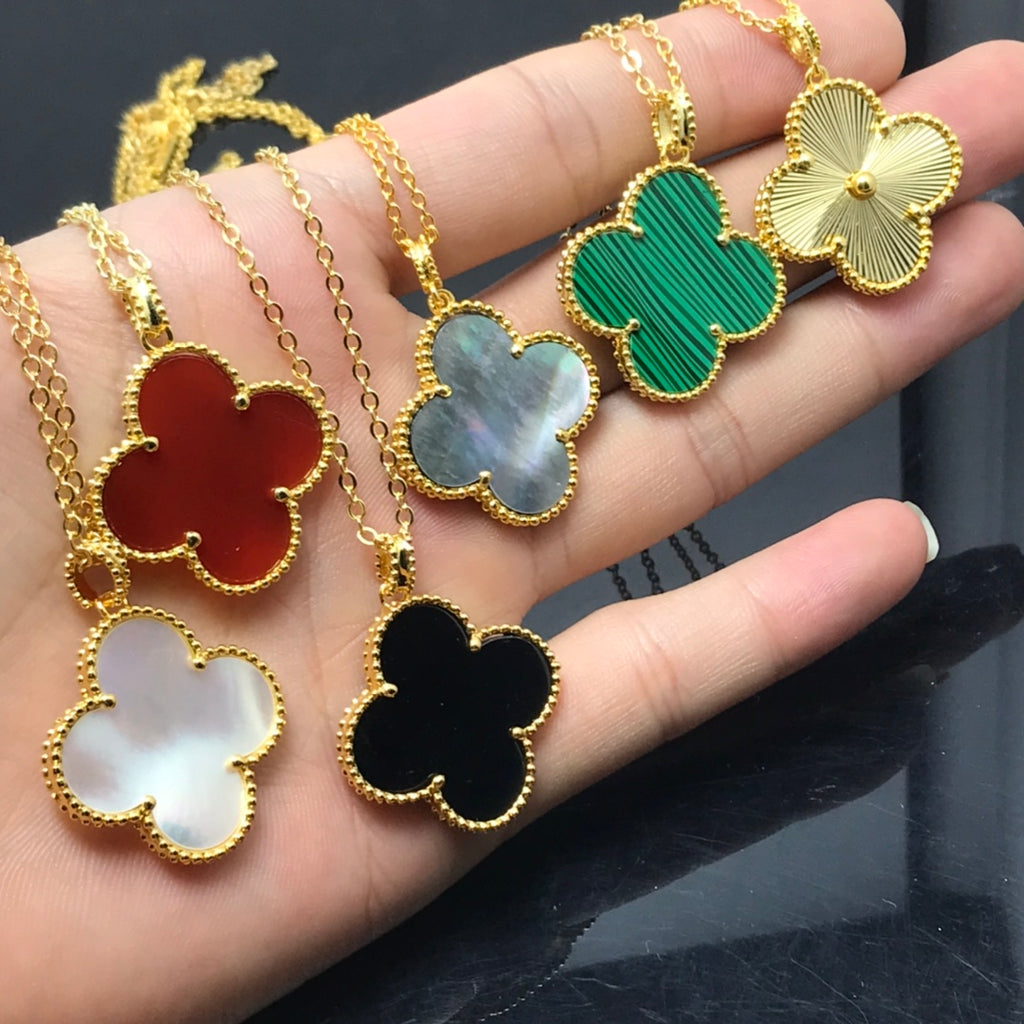 5XVA183X Popular Big flower necklace