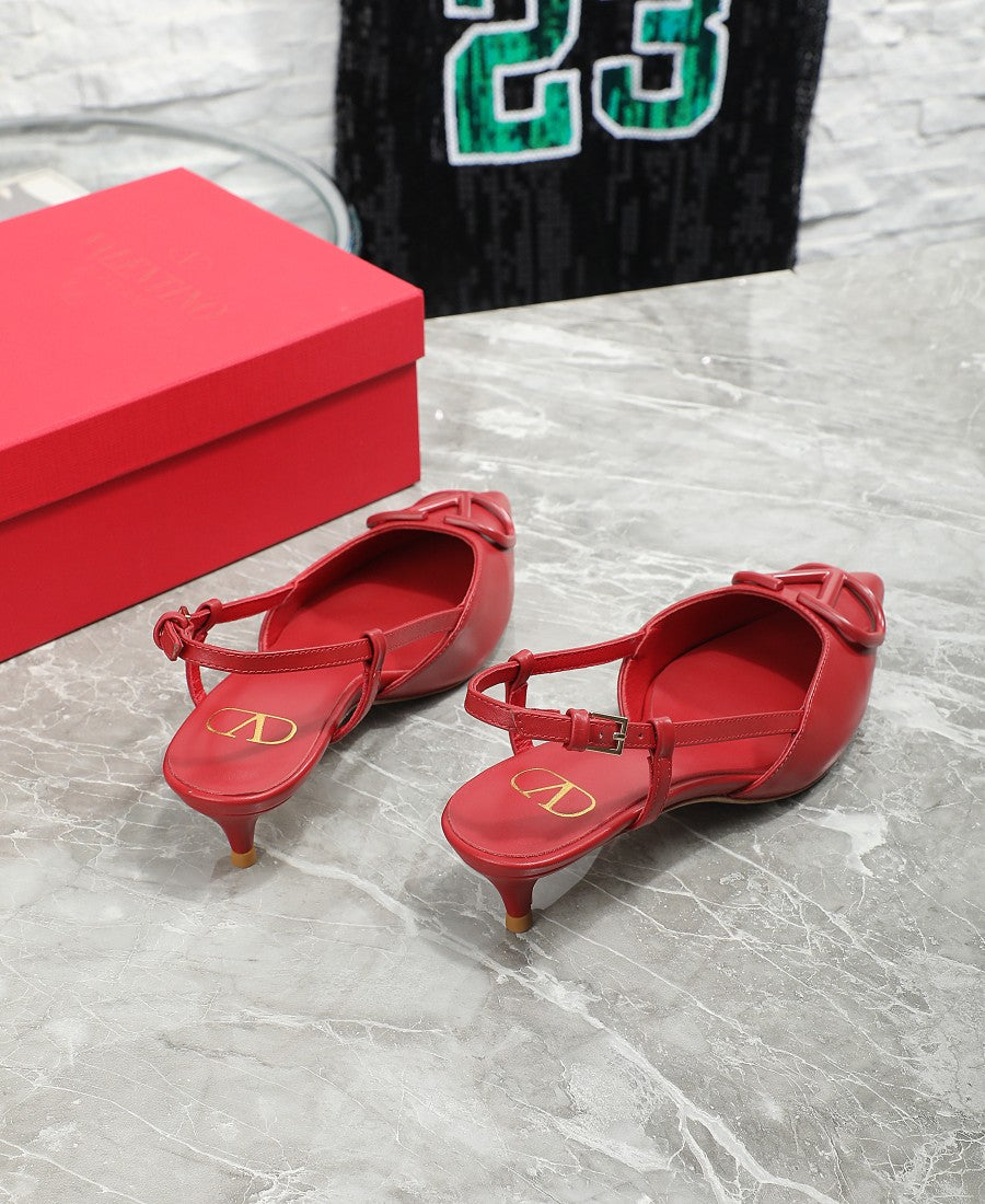 245RVL19Z Popular leather  High heels