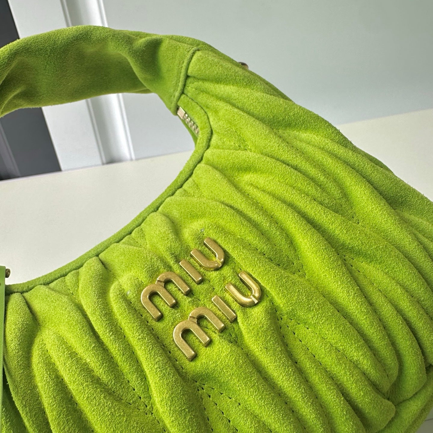 B1P46A117 Popular buckskin bag