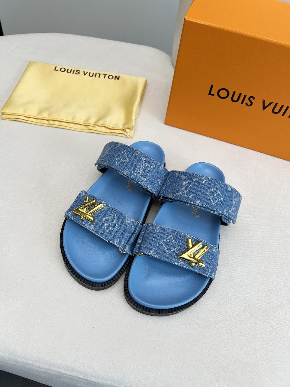 Z2X66B55 Popular high-quality leather slippers