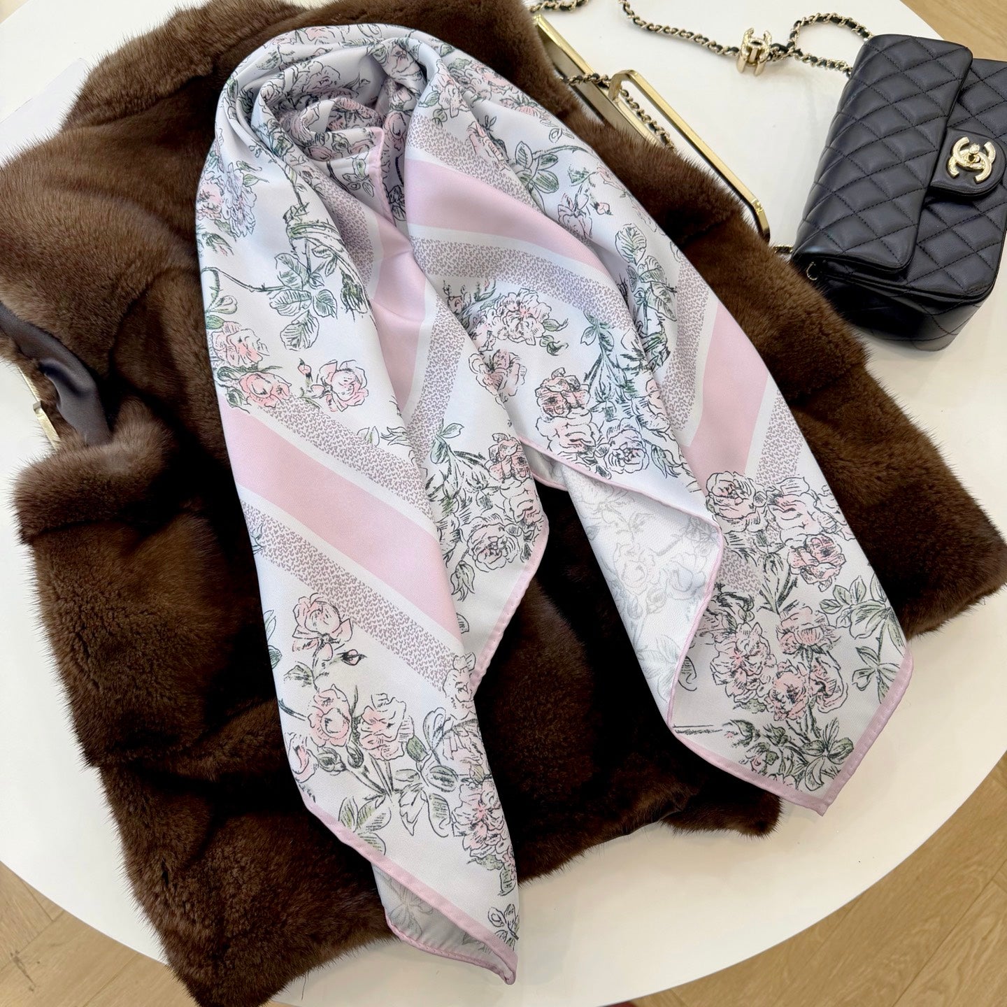 136ND17W Popular Silk Scarve