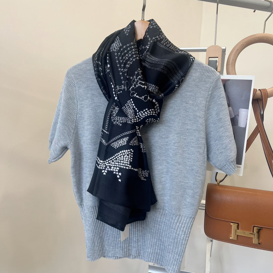 155NC55W Popular Silk Scarve