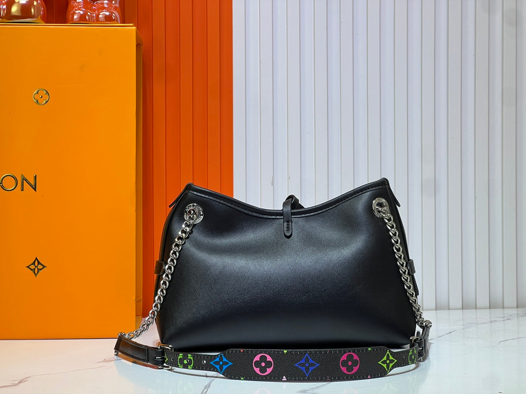 1WE96B Popular leather bag)